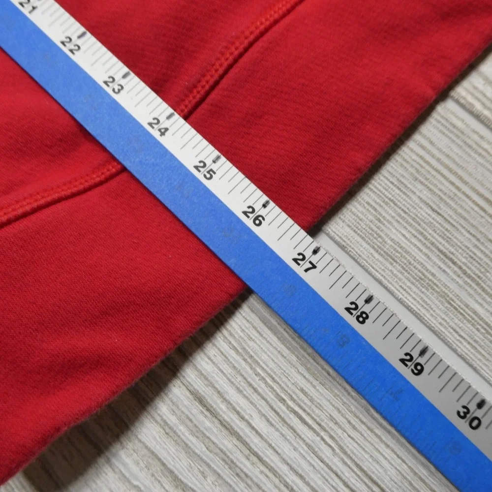Adidas Hoodie Adult Small Saint John's Football Red Hooded‎ Sweatshirt Fleece